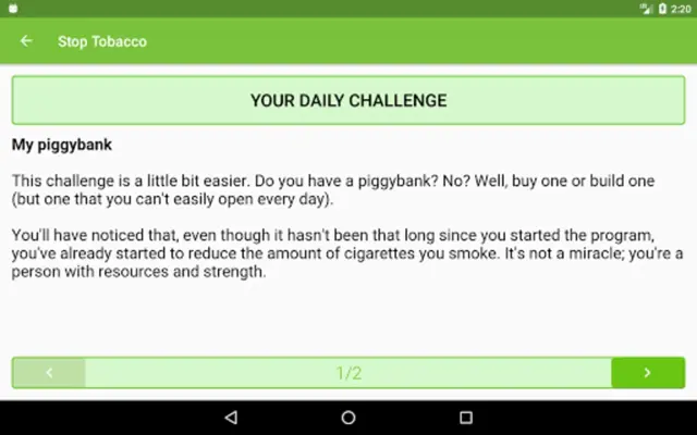 Stop Tobacco android App screenshot 13